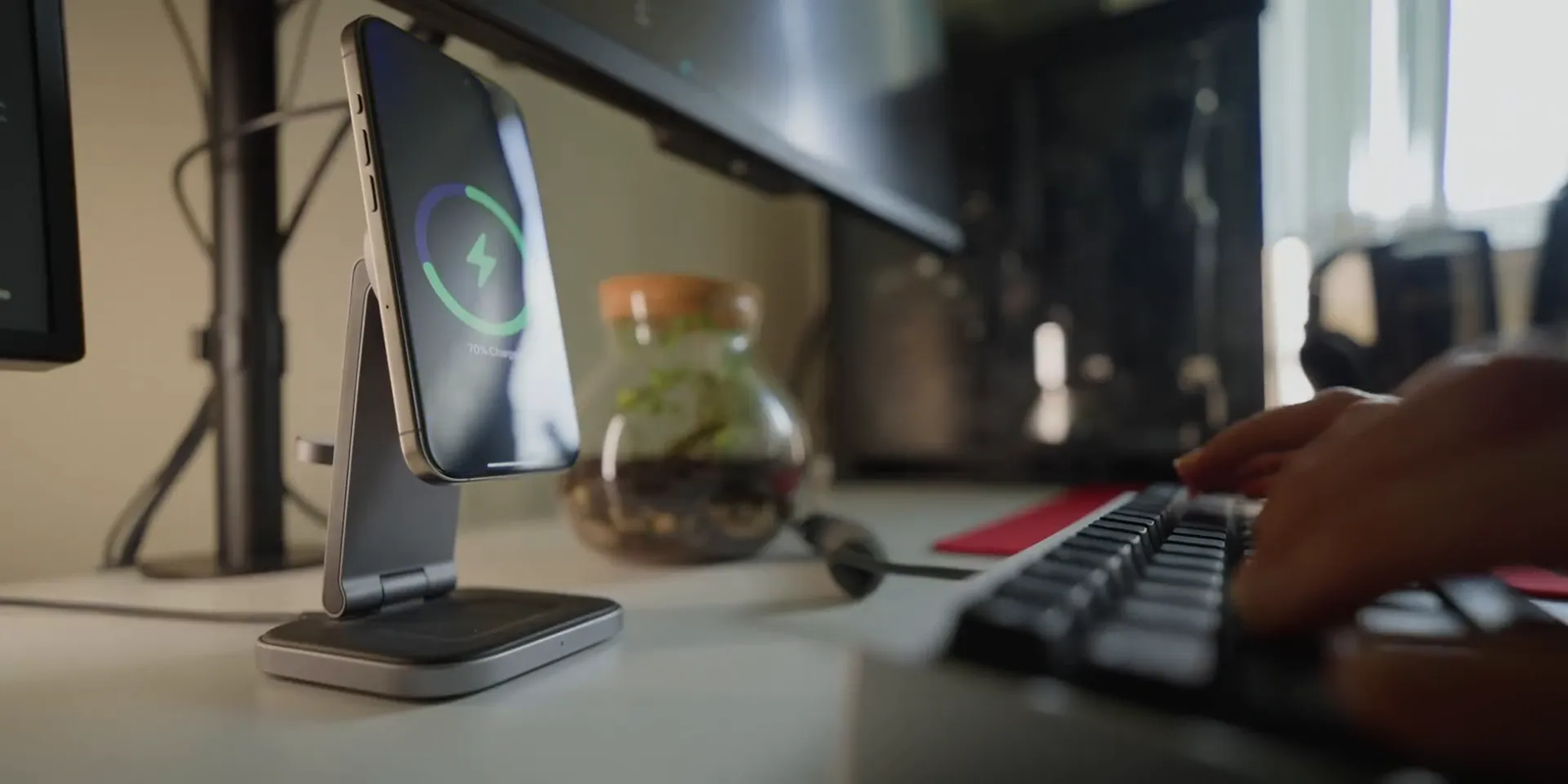 Wireless charging on MagSafe dock