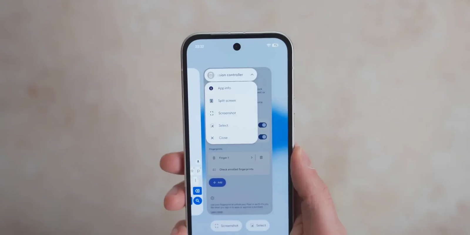 New app drawer and recent apps pill overlay