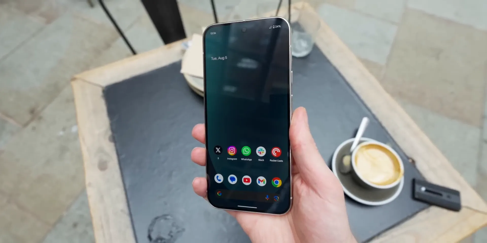 Pixel 9 Pro XL display close-up