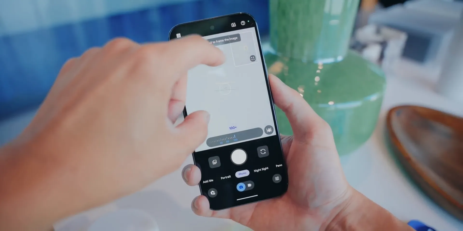 Example of Pixel 10 Pro 100x zoom in action