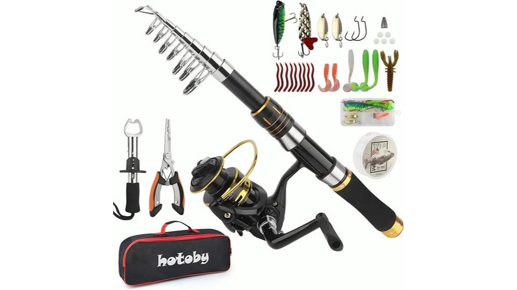 beginner friendly fishing gear