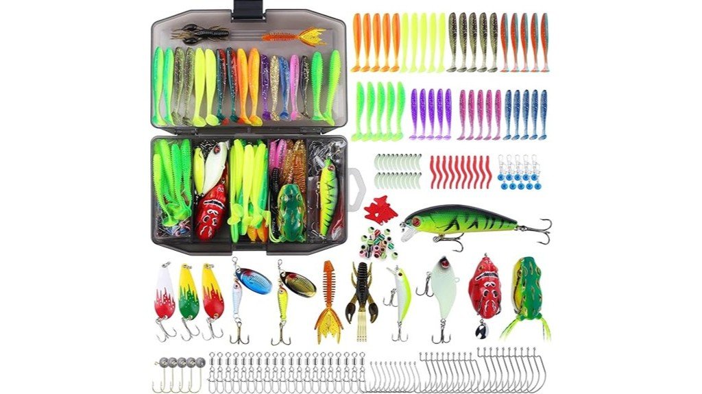comprehensive fishing lures set