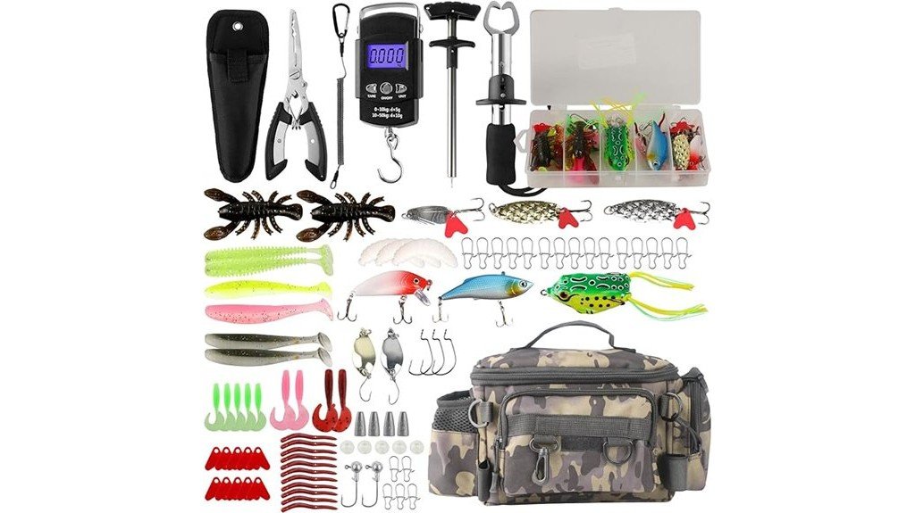 comprehensive fishing tool kit
