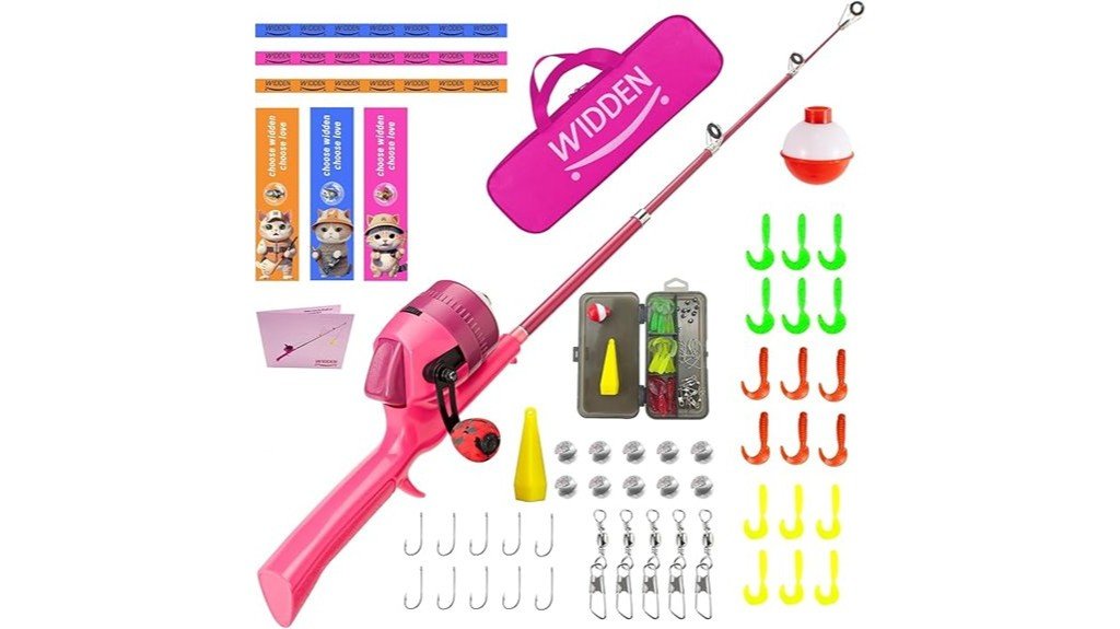 durable and enjoyable fishing pole