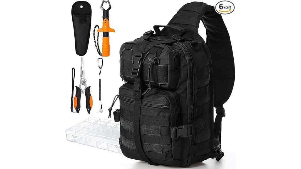 eccliy fishing tackle backpack