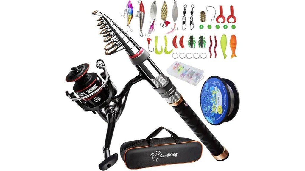 ehowdin fishing pole kit