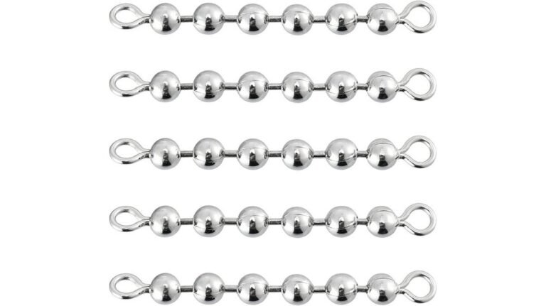 fishing bead chain swivels