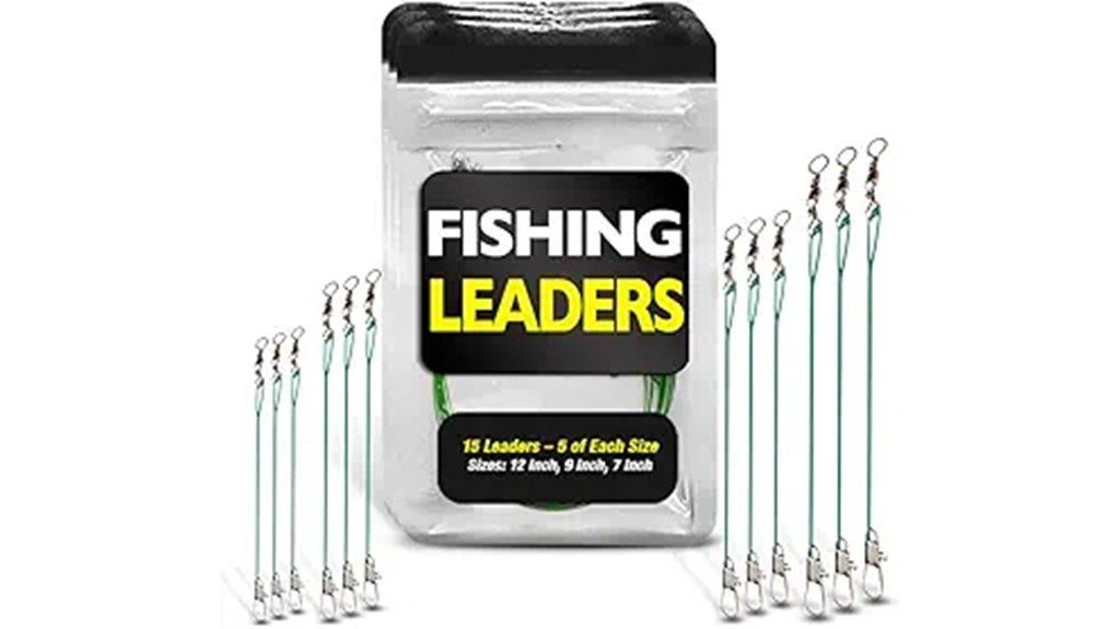 fishing leaders with swivels