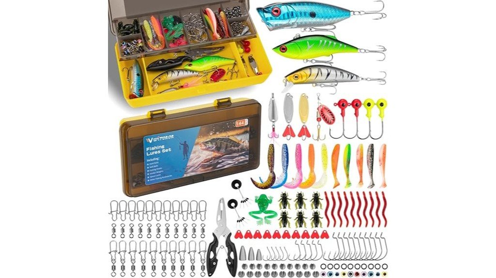 fishing lures kit evaluation