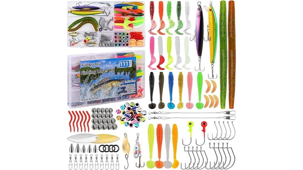 fishing lures kit review