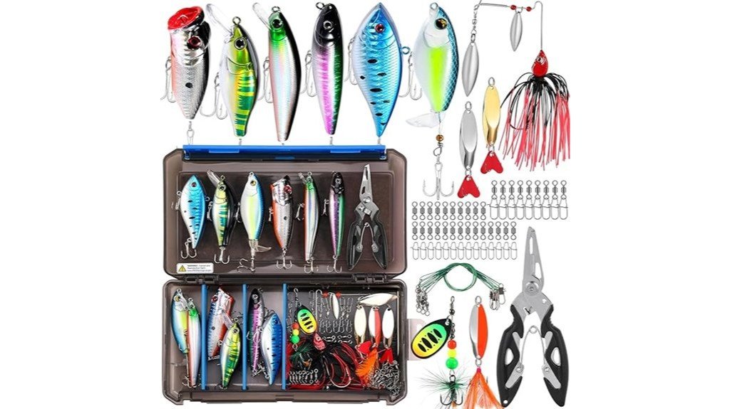 fishing lures kit review