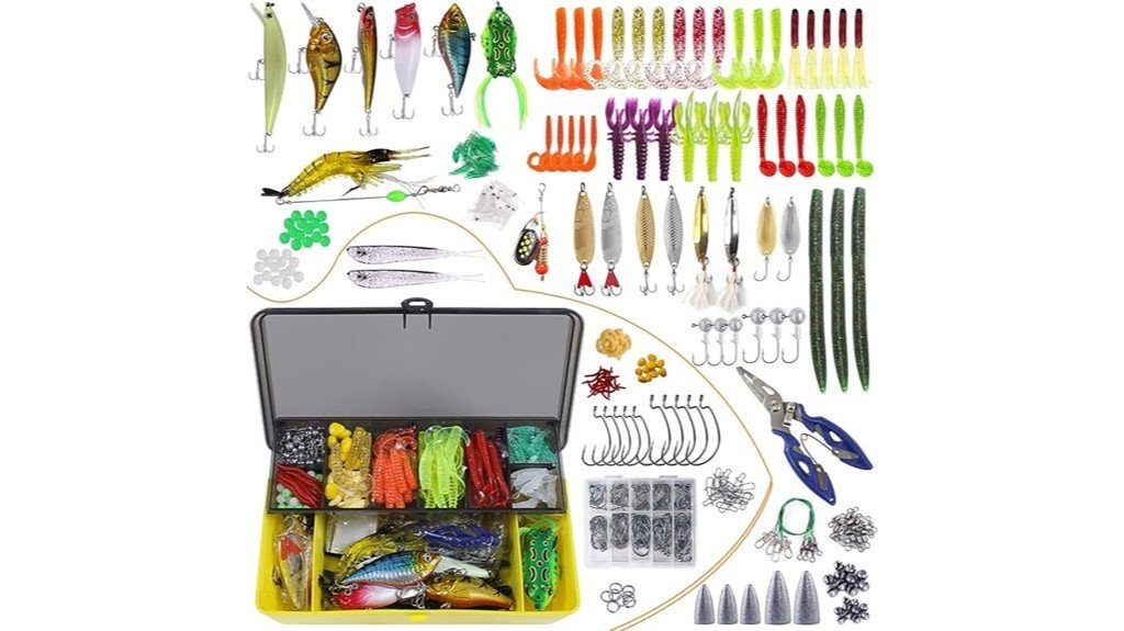 fishing lures kit review