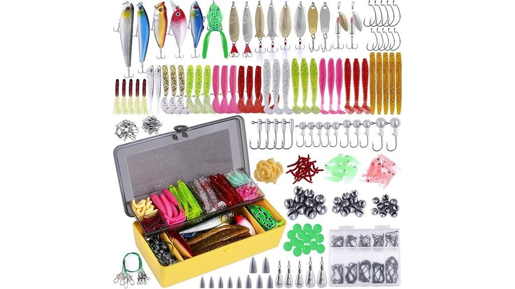 fishing lures review kit