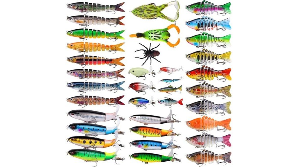 fishing lures review kit