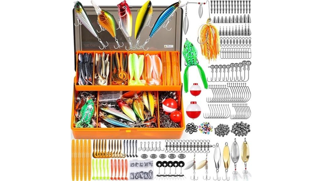 fishing lures tackle box