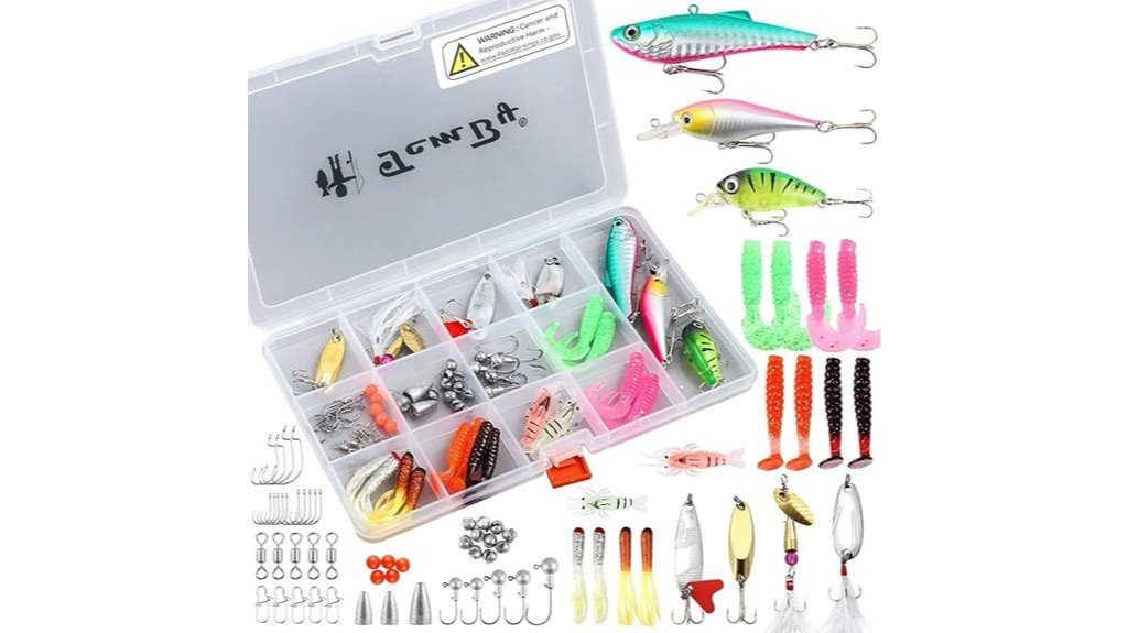 fishing lures tackle kit