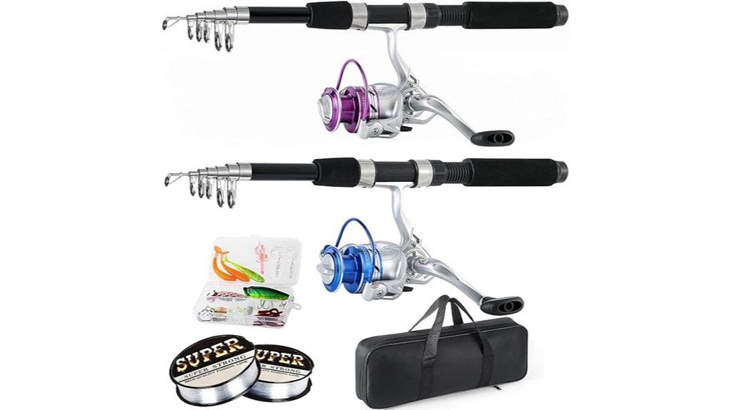 fishing pole combo review