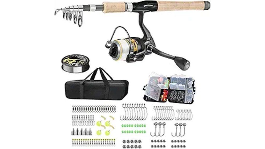 fishing pole combo review