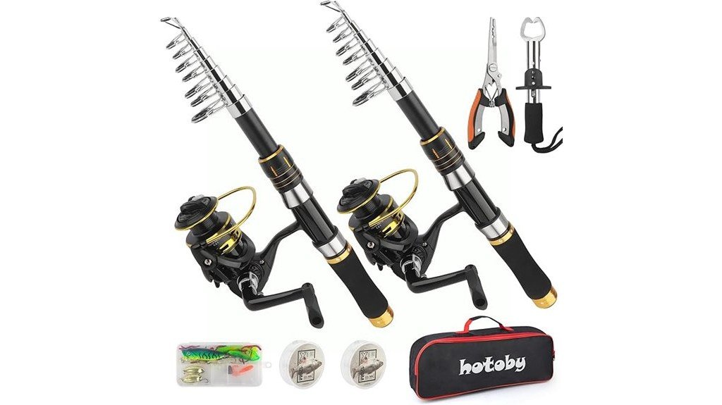 fishing pole combo review