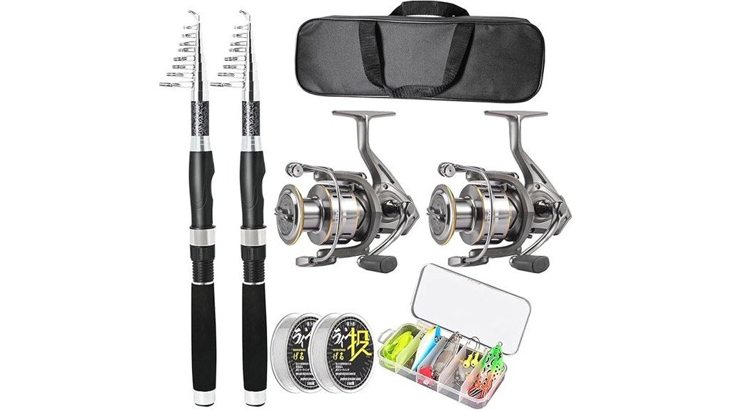 fishing pole combo review