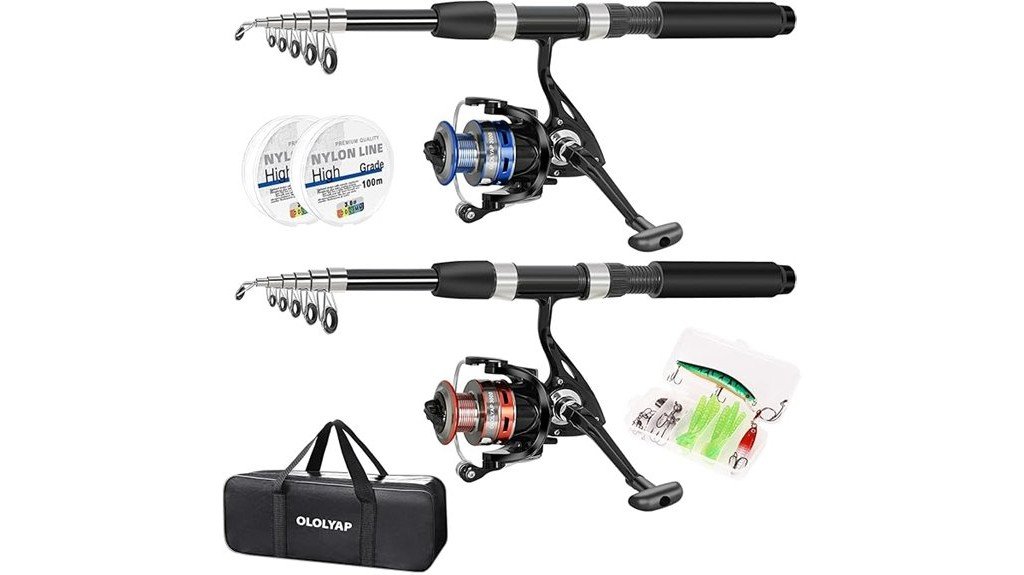 fishing pole combo review