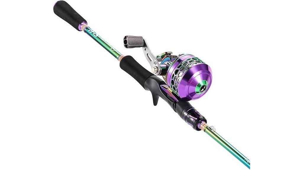 fishing reel rod combo