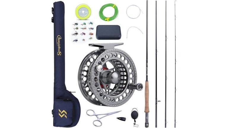 fishing rod and reel
