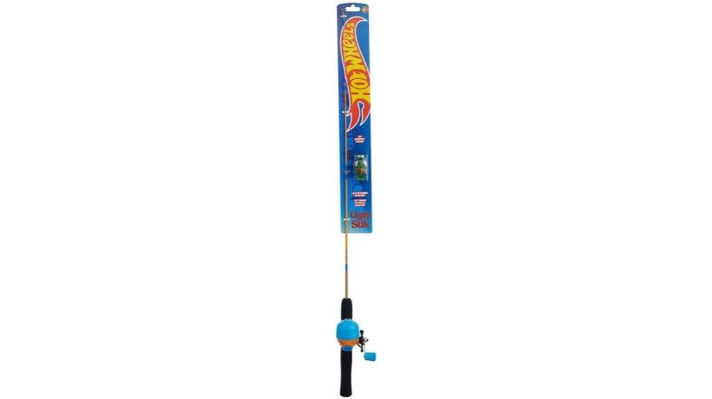 fishing rod and toy