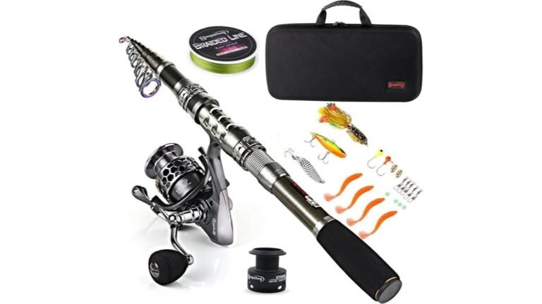 fishing rod reel combo