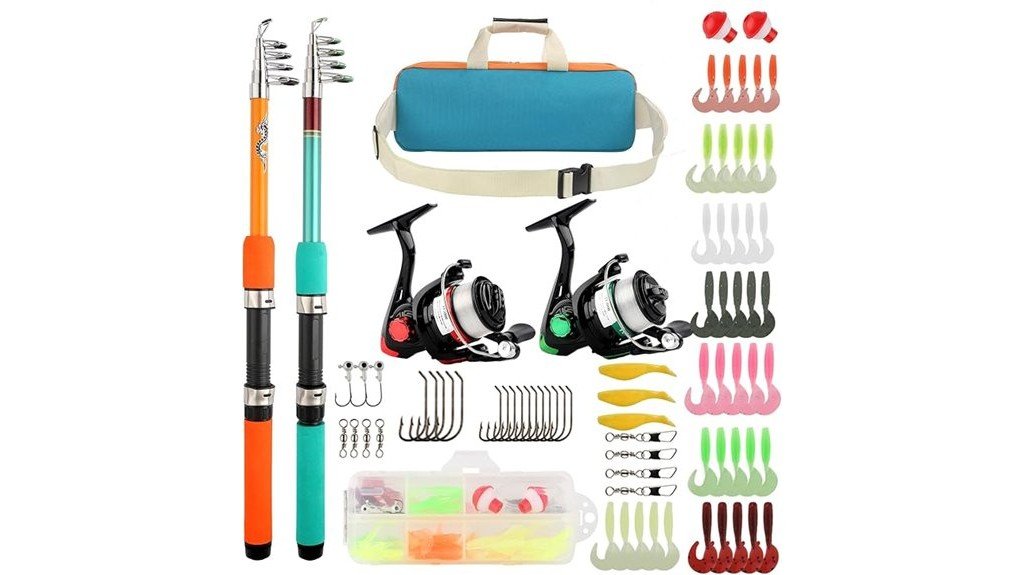 fishing rod reel combo