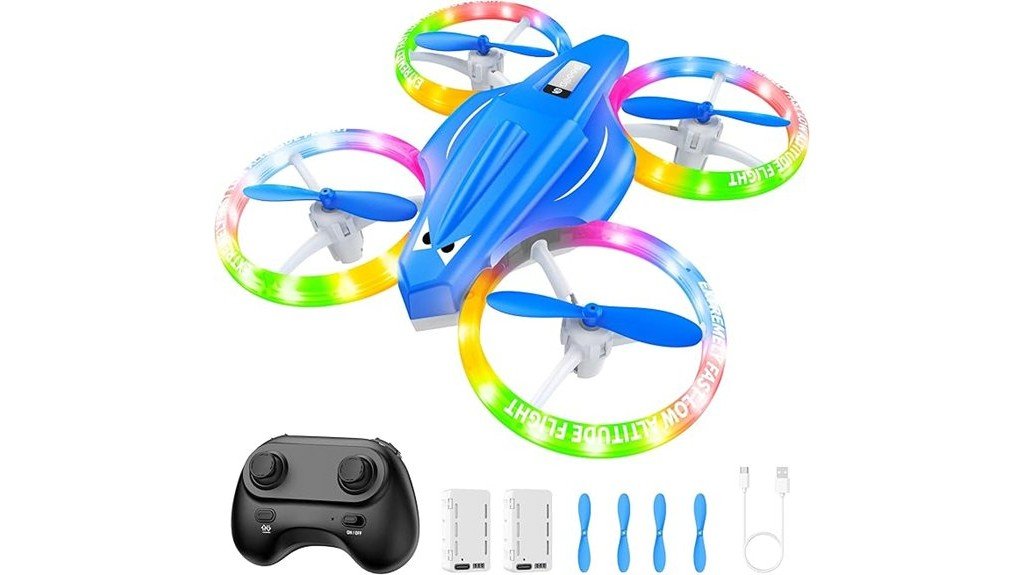 fun illuminated kids drone