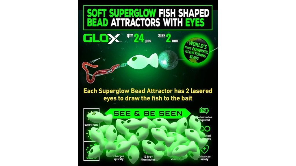 glo x fishing lures review