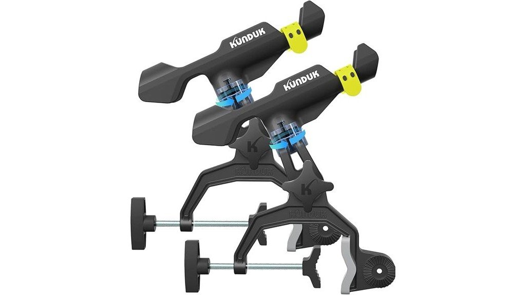 improved fishing rod support