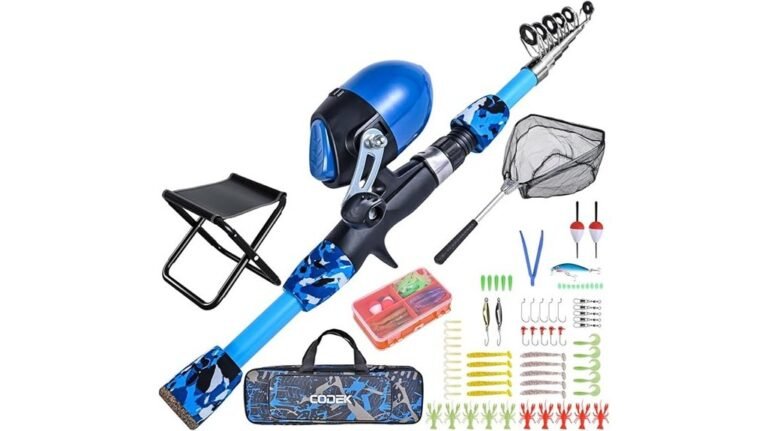 kids fishing pole set
