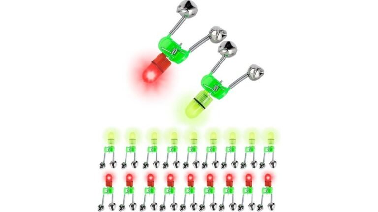 led night fishing rod