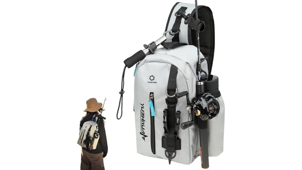 lightweight and versatile fishing bag