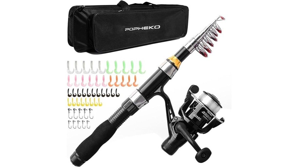 telescopic fishing pole review
