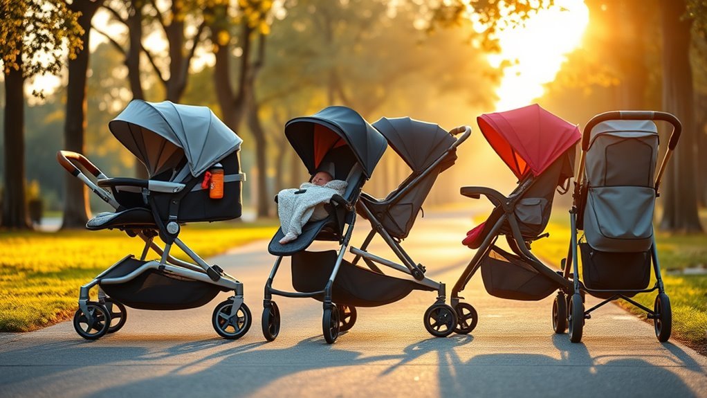 affordable safe stylish strollers