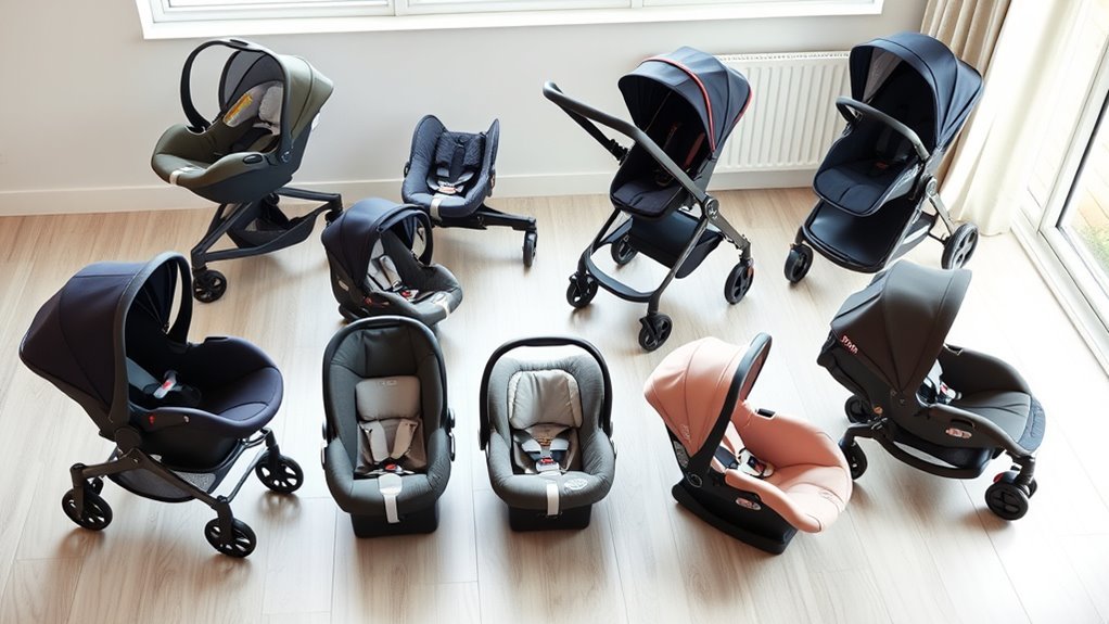 affordable travel car seat combos