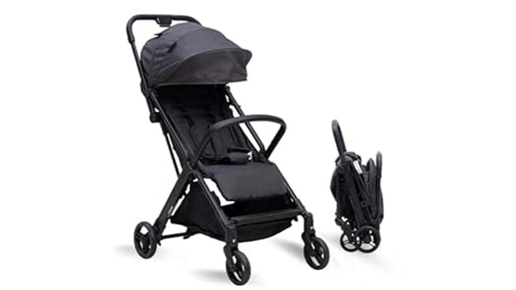 automatic folding umbrella stroller
