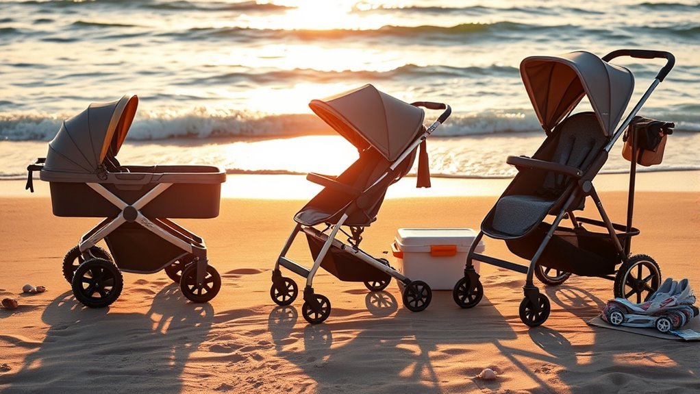 beach strollers for comfort