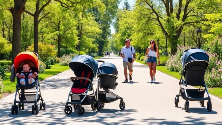 best double umbrella strollers