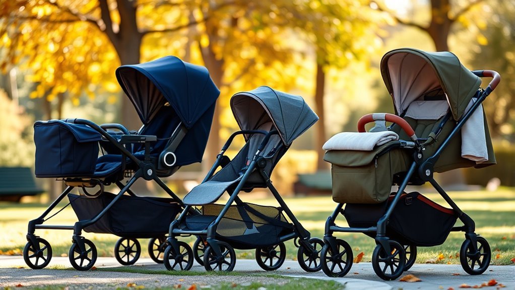 best strollers for triplets