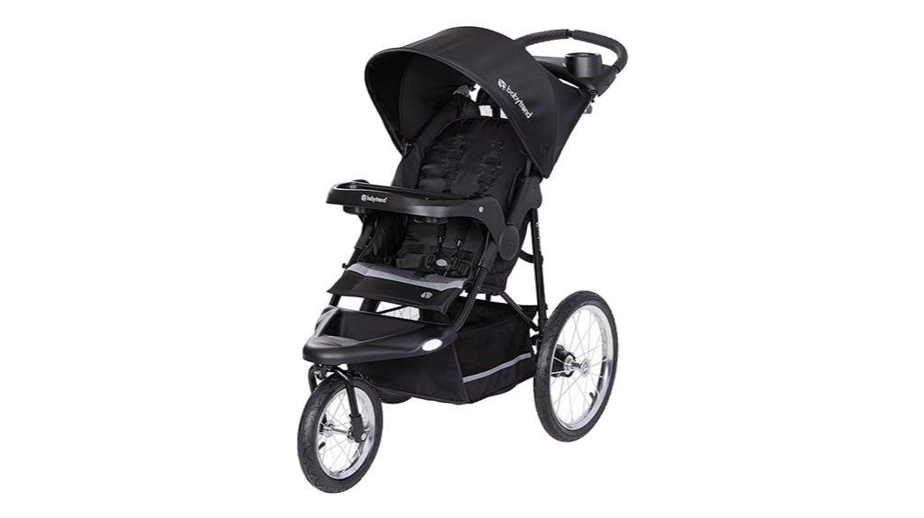 black jogger stroller model