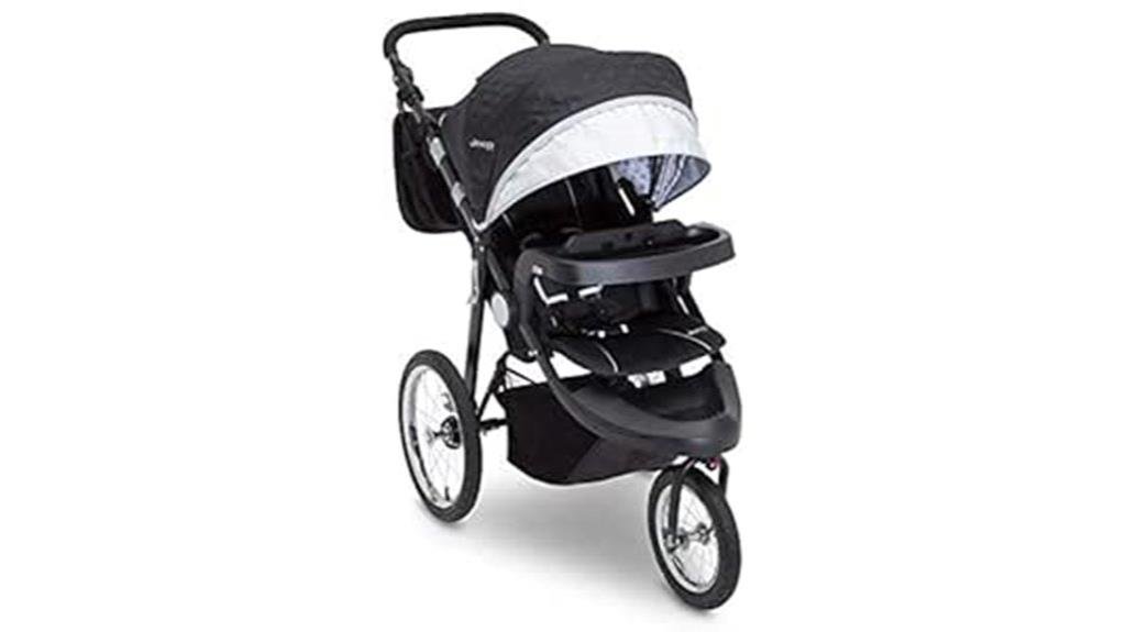 charcoal galaxy jogging stroller