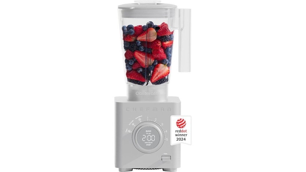 chefman smoothie countertop blender
