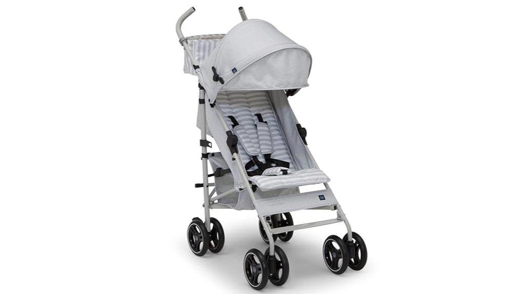 classic lightweight grey stroller