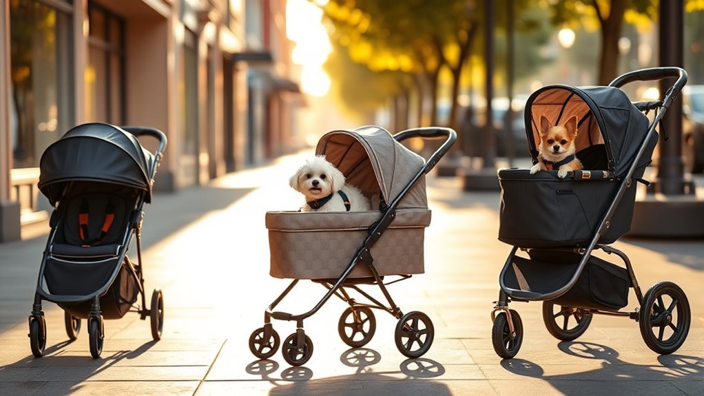 comfortable strollers for dogs
