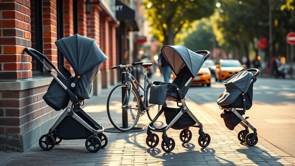 compact and lightweight strollers