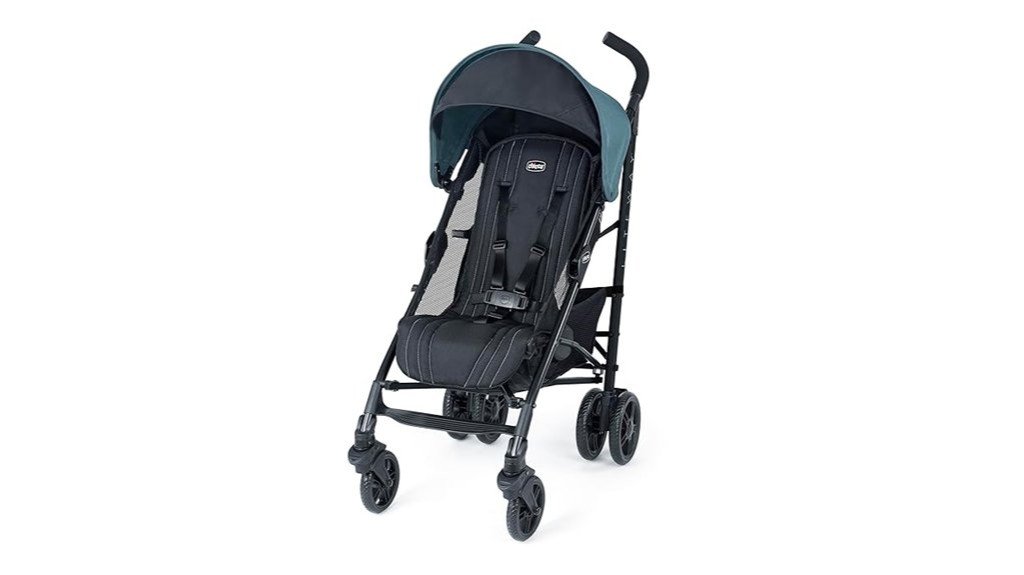 compact and stylish stroller